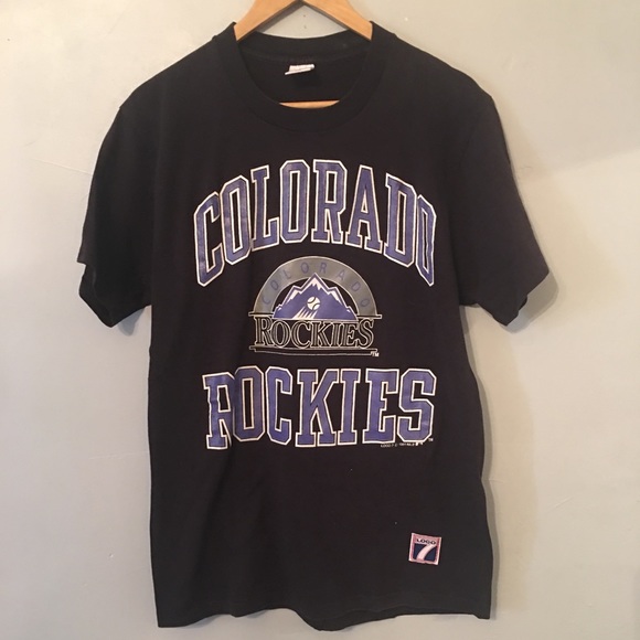 vintage rockies t shirt